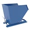 Vestil Narrow Self-Dumping Steel Hopper 3 Cubic Yard 6000 lb Blue D-300-HD-NA - alternate 4